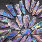 Angel Aura Rainbow Chevron Amethyst Quartz Crystal Cluster Points Healing 100g