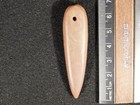 Very Rare  Ancient Neolithic Drilled Pendant   Necklace From Niger 9 07
