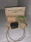 Vintage Safety Razor Blade Sharpener Racid Czechoslovakia Army bakelite full Set