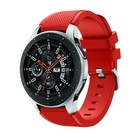 22mm Silicone Watch Band Replacement Strap Soft Wristband Metal Buckle
