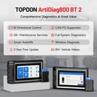 Topdon Ad800bt 2 Bidirectional Obd2 Scanner All Systems Car Diagnostic Scan Tool