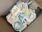 Large Lot Of 100 - Foreign domestic Beer Coasters