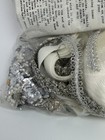 The Cracker Box White Christmas Bead Sequin Push Pin Christmas Ornament Kit
