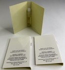 Vintage Lot Of 3 Adrienne Vittadini Eau De Toilette  05oz Vial Sample Size