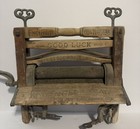 Antique Wooden Wringer For Clothes