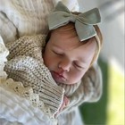 20  Reborn Baby Doll Soft Vinyl Full Body Realistic Newborn Sleeping Girl Gift