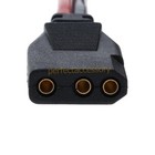 Power Cable 3-pin Car Cigarette Lighter Plug For Uniden Galaxy Midland Cb Radio