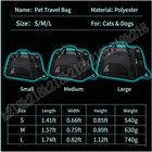 Pet Dog  small Cat Carrier Soft Sided Comfort Bag Travel Case Airline Approved