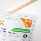  2-pk  Hdx Fmm-2 Replacement Water Filter   Purifier For Whirlpool Refrigerators