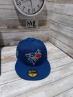 Fitted Baseball Cap 8 Blue Color 
