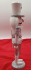 Clever Creations Nut Cracker Decoration White Nib