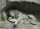 Atq Lion Of Lucerne Luzern German Regimental Pewter Lithophane Lidded Beer Stein