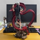 Anime Tokyo Ghoul Kaneki Ken Figure Rcss Combat Form Statue Model Toy Gift 39cm