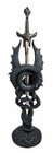 Celtic Beowulf Slitherin Dragon Holding Excalibur Sword Letter Opener Figurine