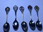Vintage Souvenir Spoons States And Travel Lot Of 22 Collection