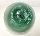 Rare Vintage Japanese Glass Fishing Float               Kanji Mark     Approx  4    Diameter
