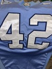 Game Worn Used Nike North Carolina Tar Heels Football Jersey  42 Size 52 Large