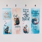 Cat Lover Bookmark  Handmade Feline Bookmark  Cute Reading Decor