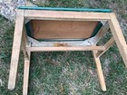 Antique Vintage Vanity Bench Stool Chair Seat Solid Piano Bench Wood 