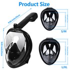 Snorkel Scuba Full Face Mask Swimming Underwater Diving Masks For Kids Adults Us