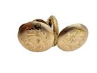 Super Clean 0s Gold Filled Hunter Pocket Watch Case Antique