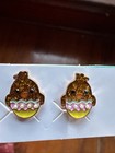 Easter Clip-on Earrings Sparkling Baby Chick There To Celebrate Easter