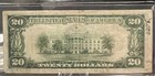 1934  20 Dollar Bill  with Error-see Desc   Federal Reserve Note