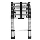 14 5 Ft 330lbs Aluminum Non-slip Telescoping Ladder Extension Ladders Folding