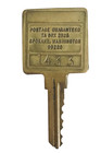 Vintage Sheraton Hotel Spokane Wa Brass Room Key  1433 S Logo Garland Original