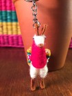 Peruvian Llama Keychain Handmade
