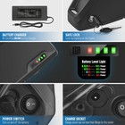 Upp Ebike Battery 48v 52v 60v 13ah 25ah Lithium Pack For 0 2000w Motor charger