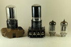 Tube Set For Fender Champ-vibro Champ  Tested Good Used Tubes