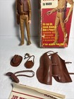 Vintage Marx Jay West Cowboy 9  Figure  Johnny West Rare Great Britain Version