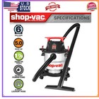 Shop-vac 6 Gallon Wet Dry Vacuum 5 0 Peak Hp Stainless Steel Tank