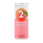 Lotte 2  Refreshing Water   Peach Flavor  pack Of 6 