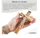 6  Olive Wood Crucifix Wall Cross From Holy Land Israel Bethlehem  Jerusalem