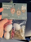 Stunning  Leewards Rainbow Delight Vintage Sequin Bead Christmas Ornament Kit