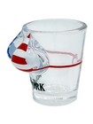 New York Usa Flag Bikini Bust 3d Shot Glass