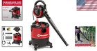 Versatile 6-gallon Wet dry Vacuum With Detachable Blower   5 Peak Hp Power