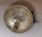Brass Justrite Carbide Miner s Head Lamp W  2 1 2  Reflector Missing Bottom Tank