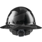 Lift Safety Dax Carbon Fiber Full Brim Hard Hat Black Camo G1n