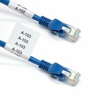 5pk For Brady M21-500-499 Nylon Cloth Label Cartridge Black On White 1 2    12 7mm