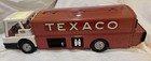 Texaco Gas   Oil Advertising Truck Toy Red White Black Tanker W  Texaco