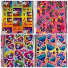 Vintage 90s Lisa Frank My Sticker Collection Box Set W  Stickers   Membership 