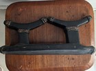 Vintage Hand Carved Ethiopian Wooden Double Headrest African Tribal Art