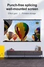 Xiaohui 4k 84-inch 3d Projector Screen Suitable For Home Theater Outdoor Indoor