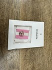 Chanel Vip Gift Hair Tie Pink white Charm  new 