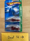 Lot Of 2 2007 Hot Wheels Treasure Hunt     Evil Twin     12 12