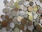 Bulk Lot Of World Foreign Coins By The Pound Mixed Countries - 3 Lbs Bag