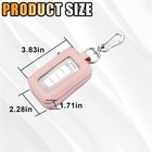 Key Fob Case  Genuine Leather Auto Keychain Bag  Universal Vehicle Keys Holder P
